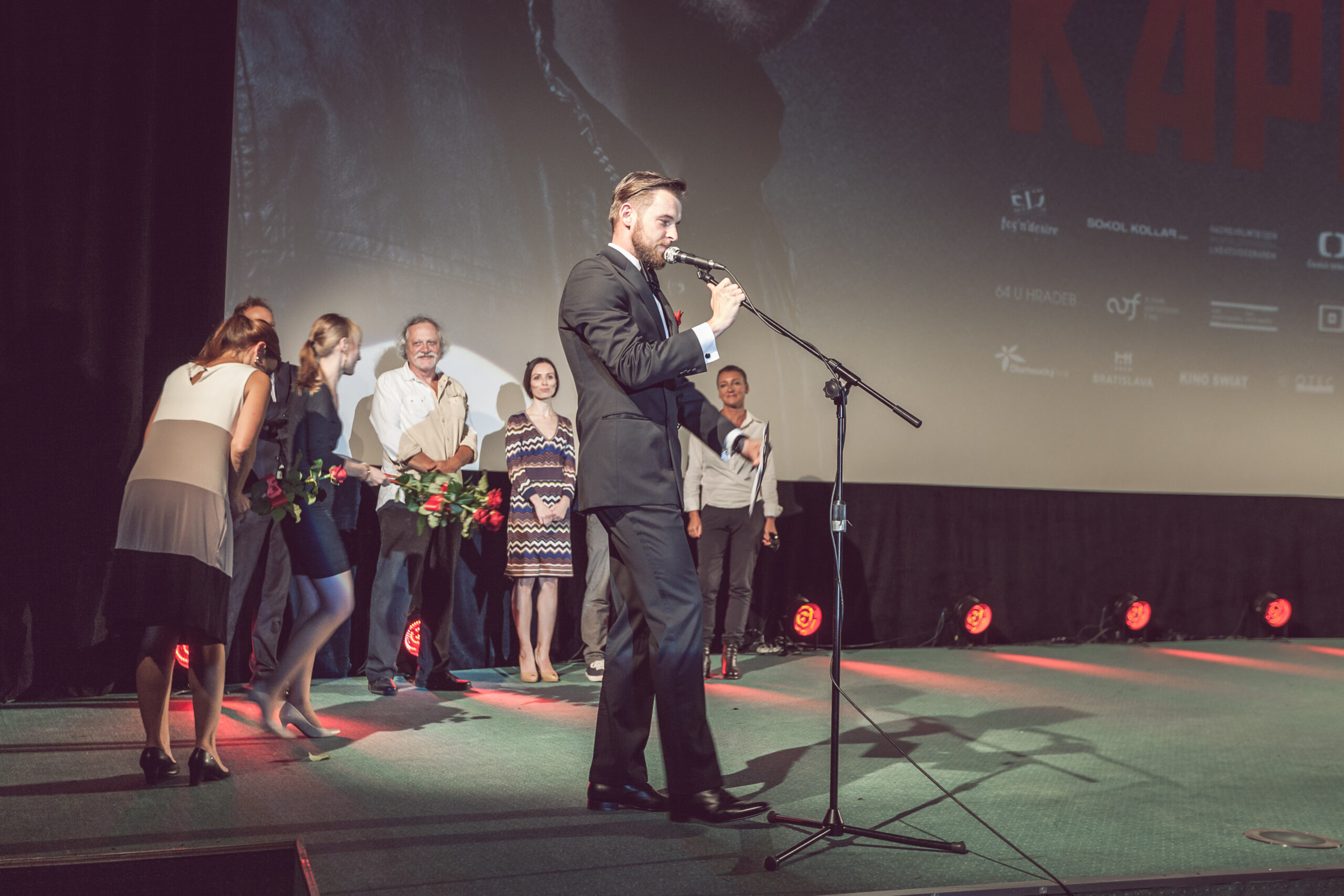 Premiera filmu "Czerwony kapitan". Kino Kijów, Kraków, 2015.